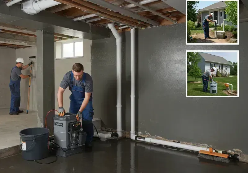 Basement Waterproofing and Flood Prevention process in Valparaiso, IN